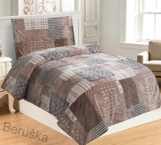 Povlečení mikroplyš - Mozaika 140x200, 70x90cm