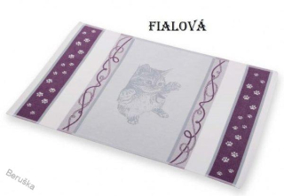 UTĚRKA BAMBUS KOČKA fialová