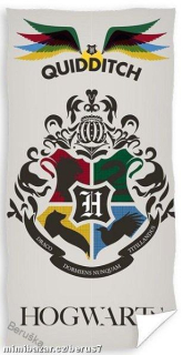 OSUŠKA HARRY POTTER Erb Hogwarts Famfrpálové Týmy