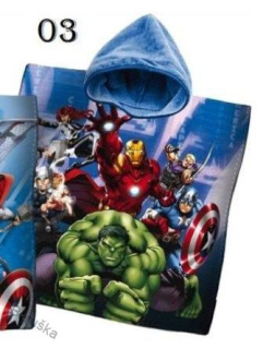 OSUŠKA PONČO Avengers 03